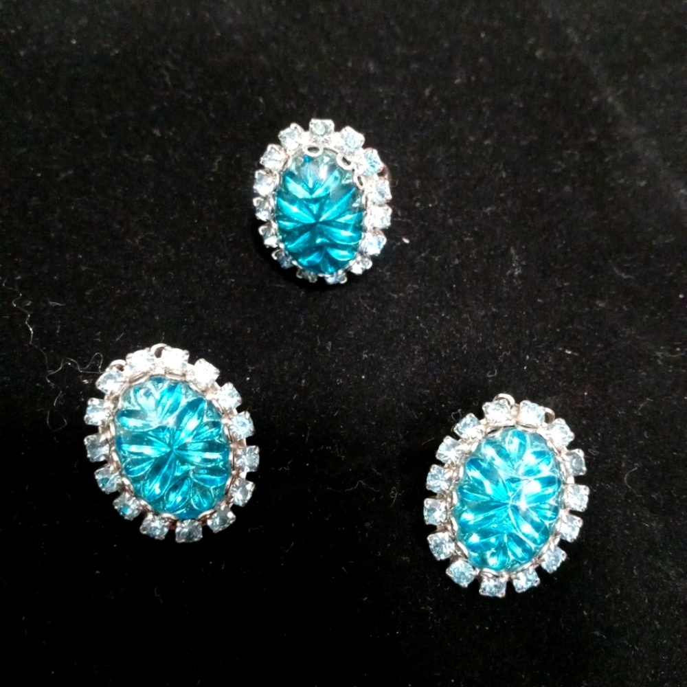 Vintage Ring and matching earrings - Picture 2 of 4